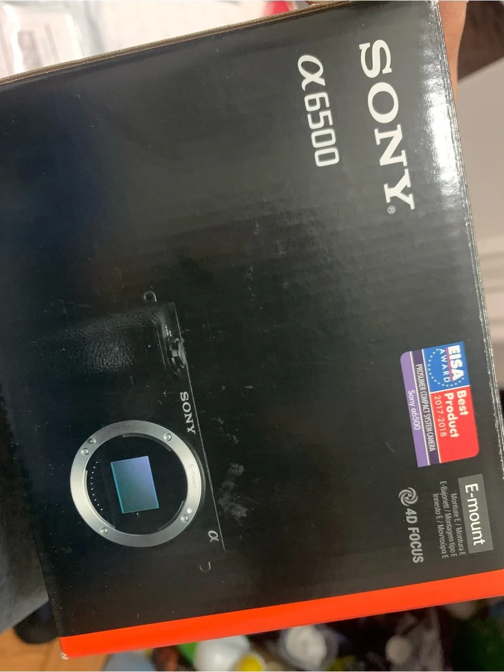 Sony Alpha 6500 Black Mirrorless Camera with Black 18-105mm E-Mount Lens